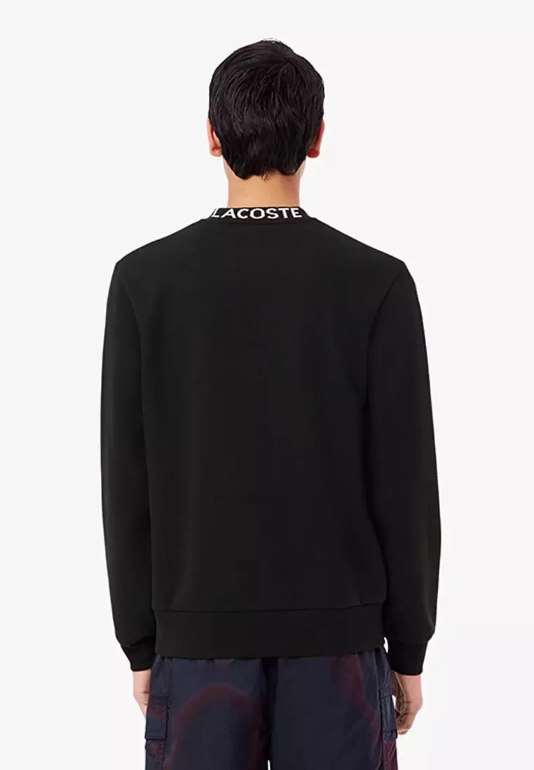 Jacquard Branded Jersey Sweatshirt