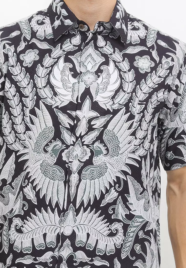 Sandana Short Sleeves Dobby Cotton