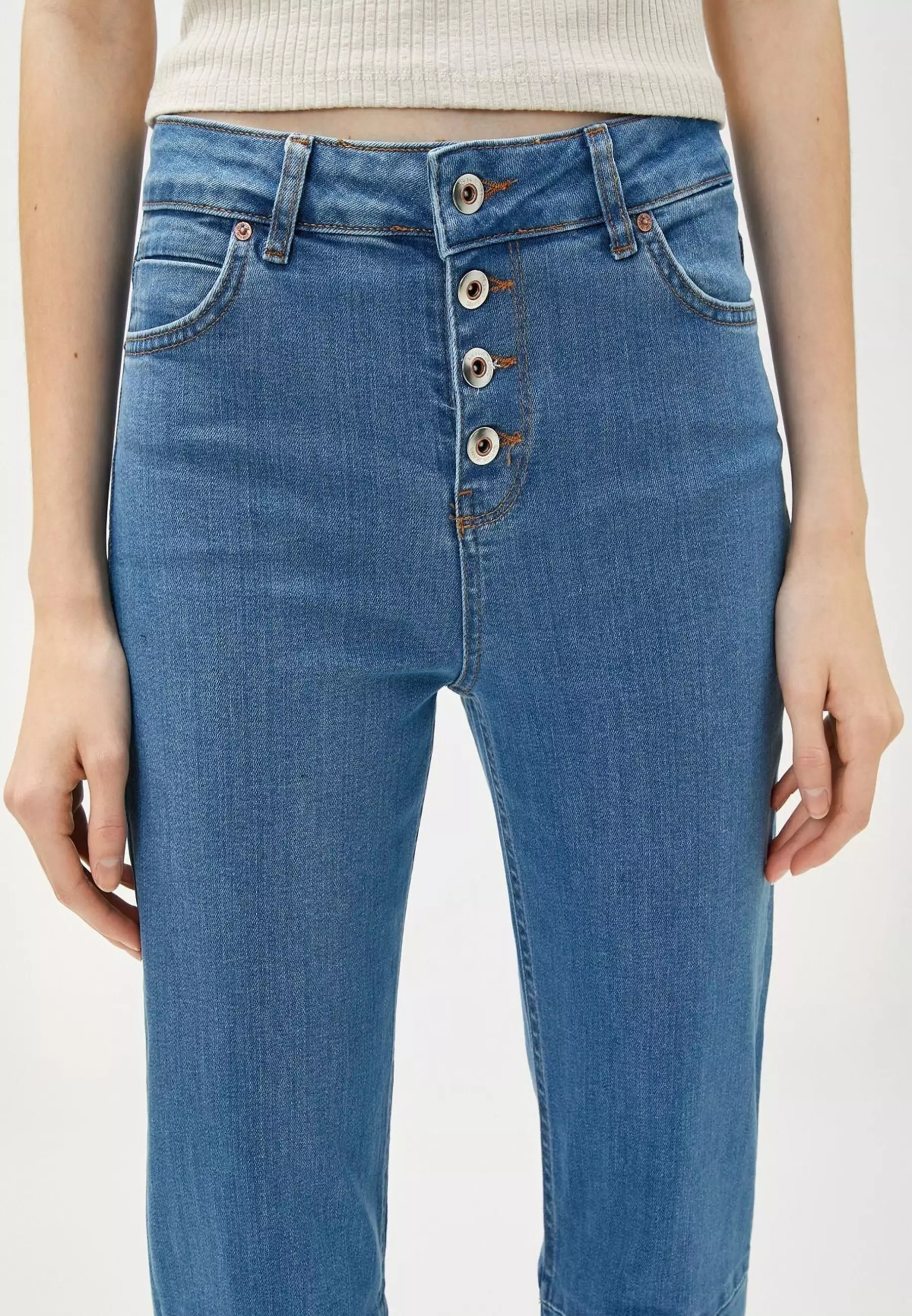 High Waist Victorian Jeans