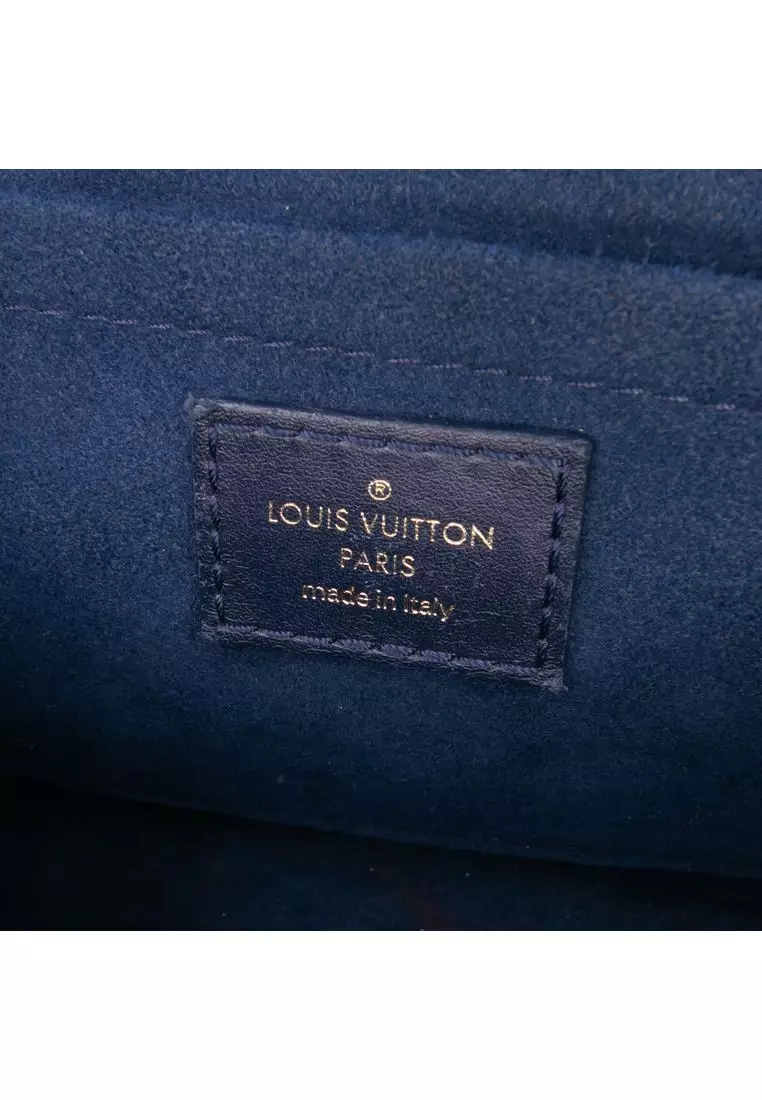 Pre-Loved Louis Vuitton Limited Edition Denim Patches New Wave Chain Mm