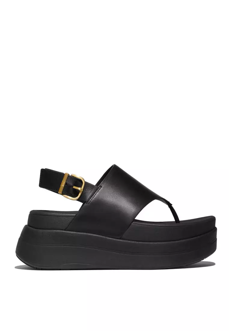 Buy FitFlop F-MODE Women's Stack Leather Back-Strap Toe-Post