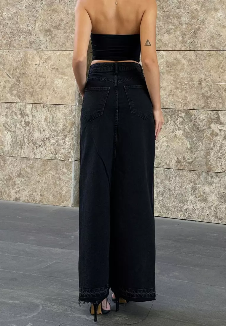Maxi Denim Skirt
