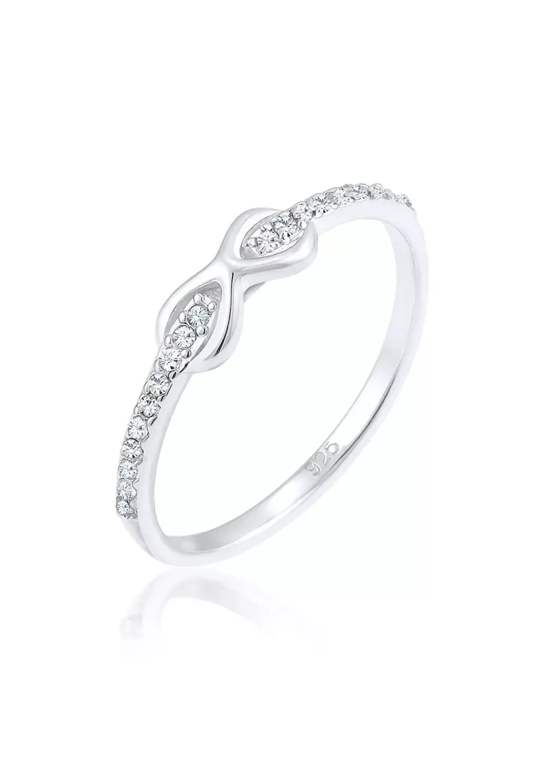 Buy ELLI GERMANY Ring Infinity Crystals 2023 Online | ZALORA ...