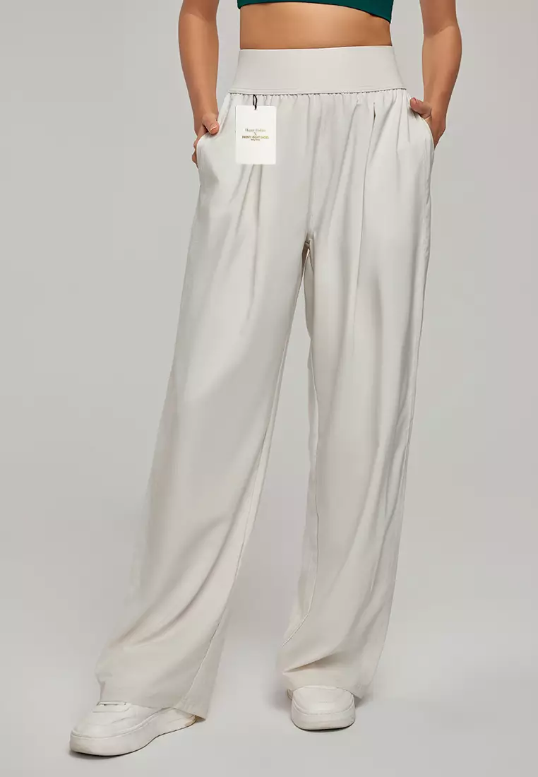 High Waist Yoga Wide-leg Trousers DSG115016