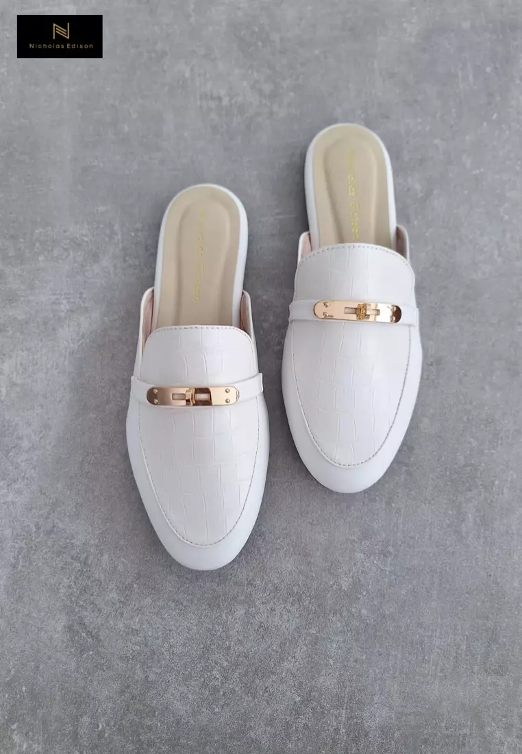 Nicholas Edison Flat Hiromi White