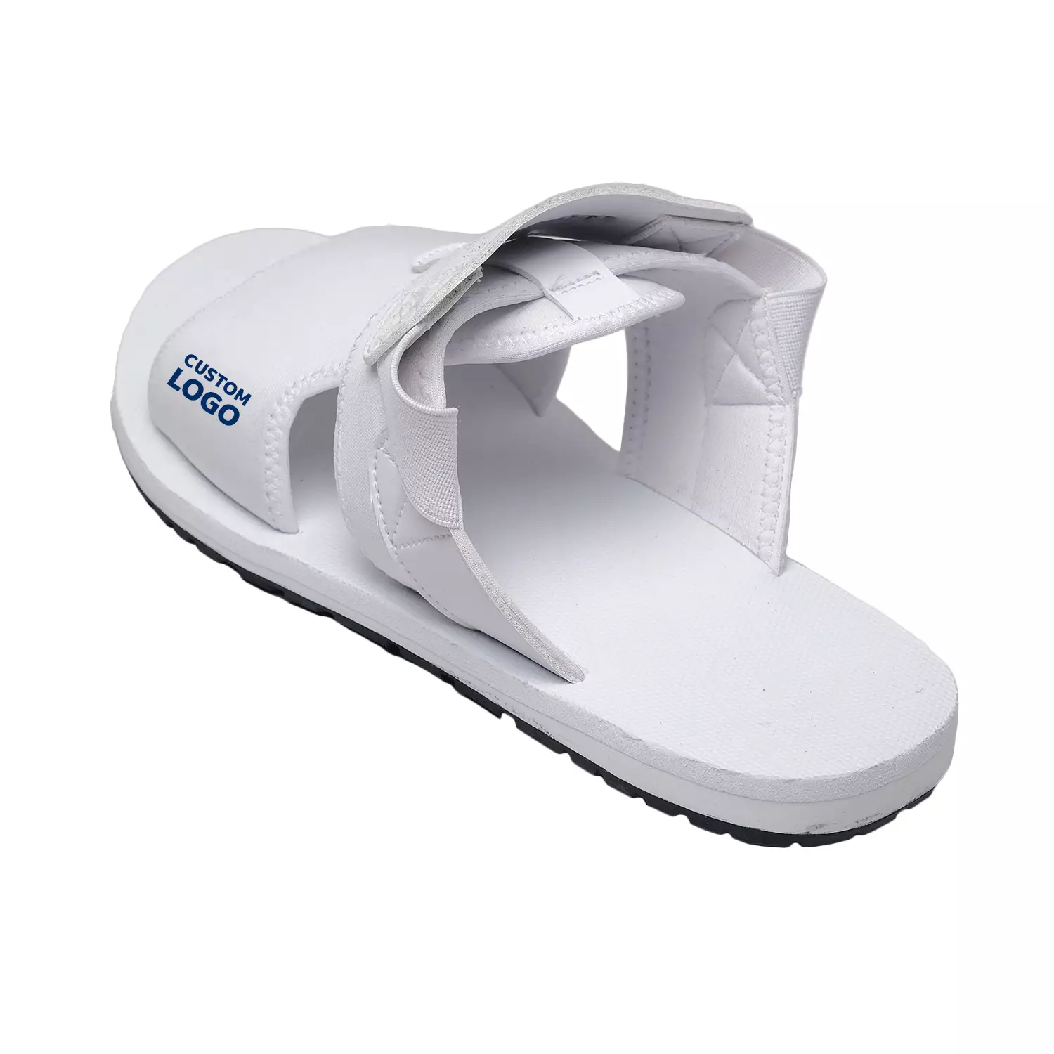 Footstep Footwear Sandal Pria Azhar - White Sendal Lebaran Haji Umroh Umrah Safar Mudik Kasual Anti Slip