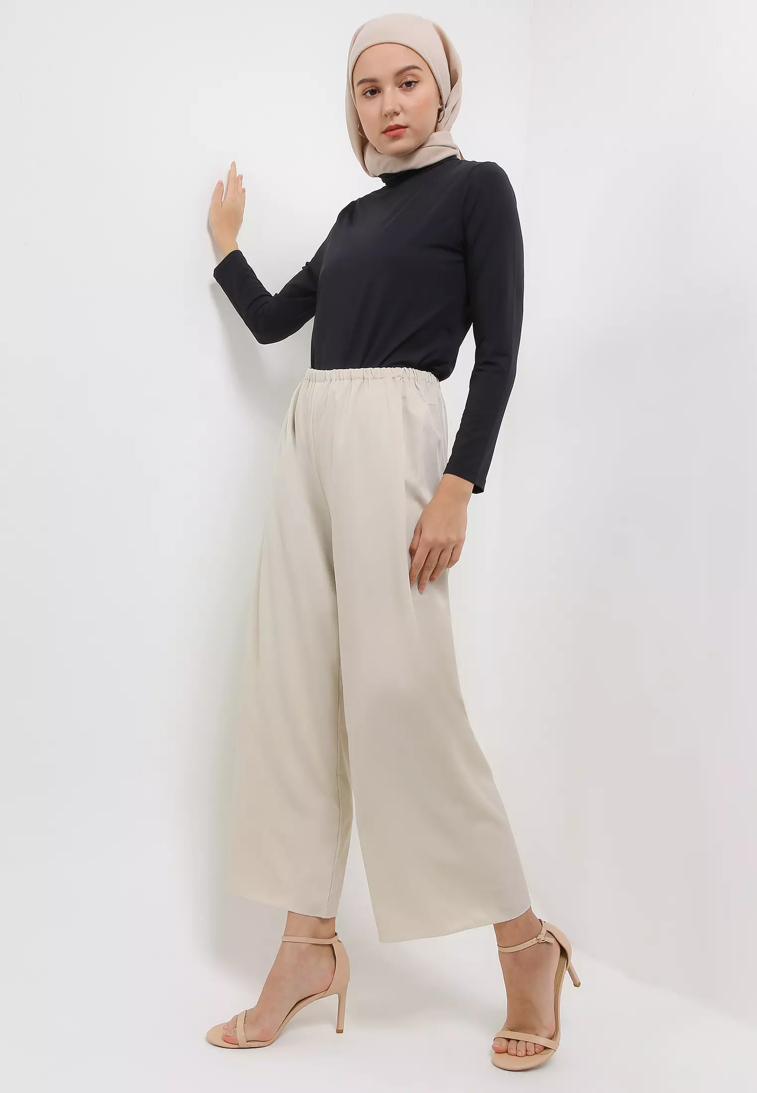 MFMW Darrisa Celana Panjang Kulot Cream