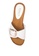 ALBERTO white One strap flat sandals 0D6D9SHCCDD241GS_4