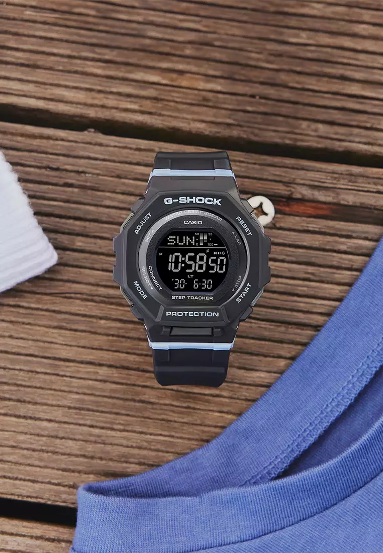 Casio G-Shock Jam Tangan Digital Wanita - Black Resin Band - GMD-B300-1D