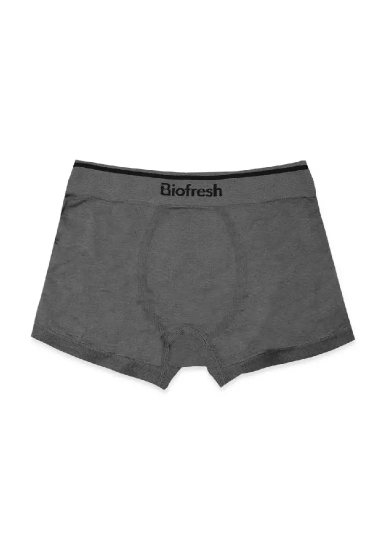 Buy Biofresh Men's Antimicrobial Seamless Boxer Brief 3 Pieces In A Pack  Umbbg6 2024 Online