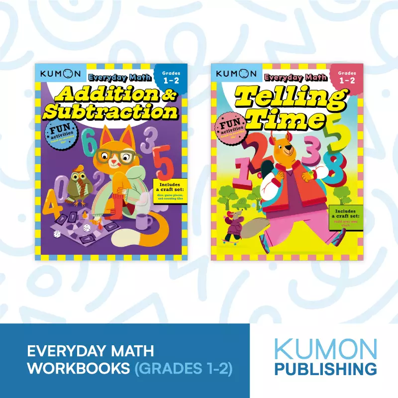 Jual Kumon Publishing KUMON Everyday Math Workbooks (Grades 12