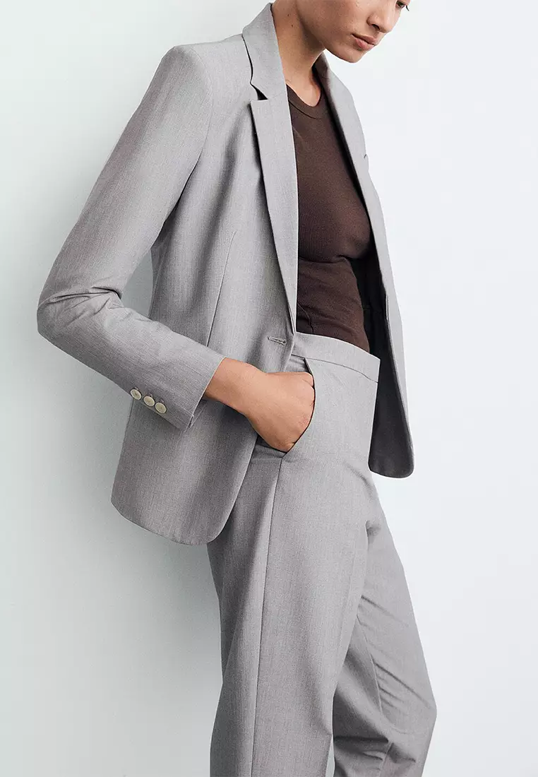 Fitted Suit Jacket