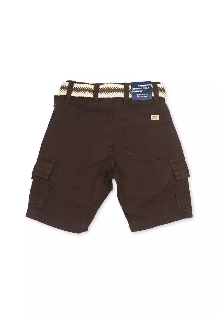 Boys Twill Short with Belt