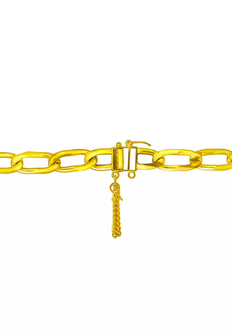 TOMEI Link Bracelet, Yellow Gold 916
