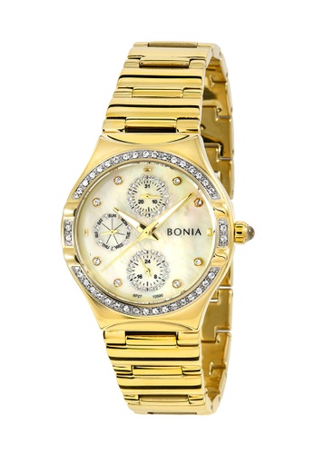 Bonia Watches gold Bonia Women Multi-Function BNB10590-2227S C576BACA8C542AGS_1