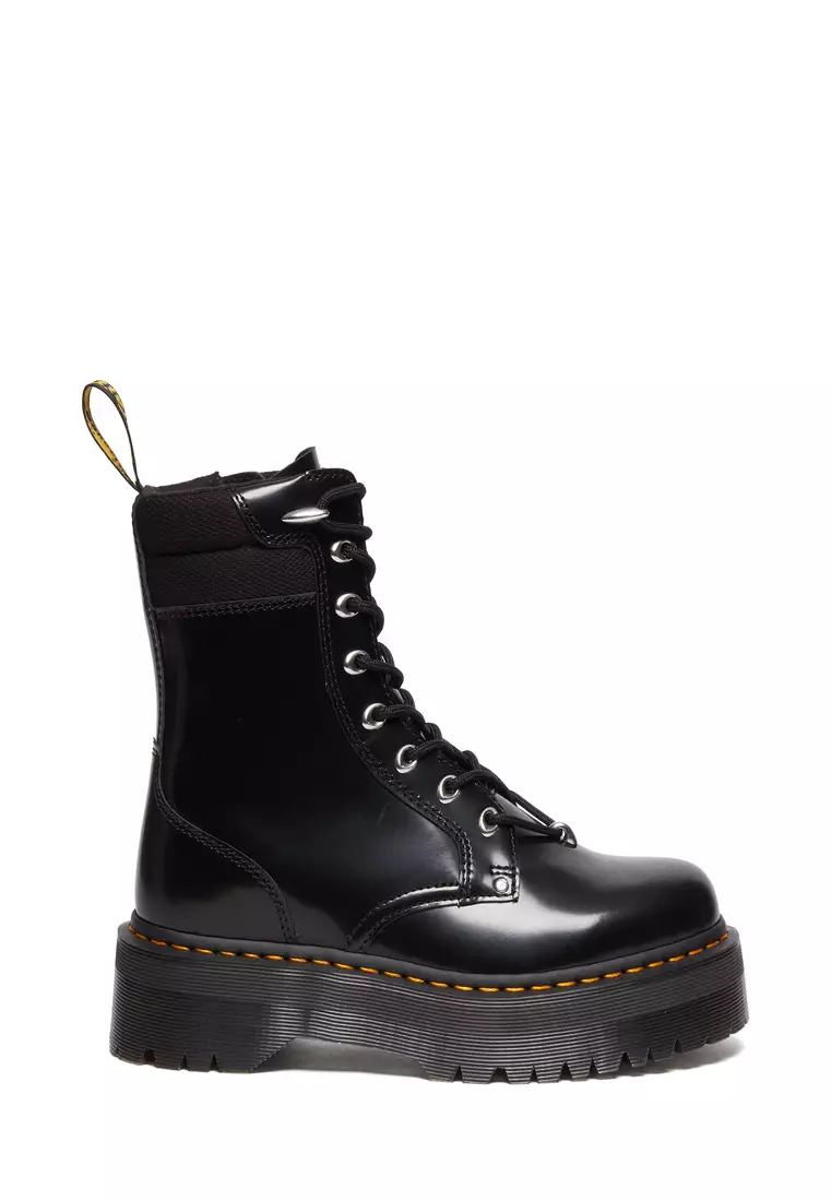 Discount on Dr. Martens  shoes - SKU: Jadon Hardware Ii Buttero Platform Leather Boots