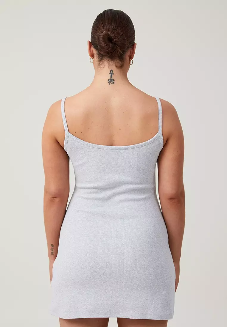 Rib Cami Mini Dress