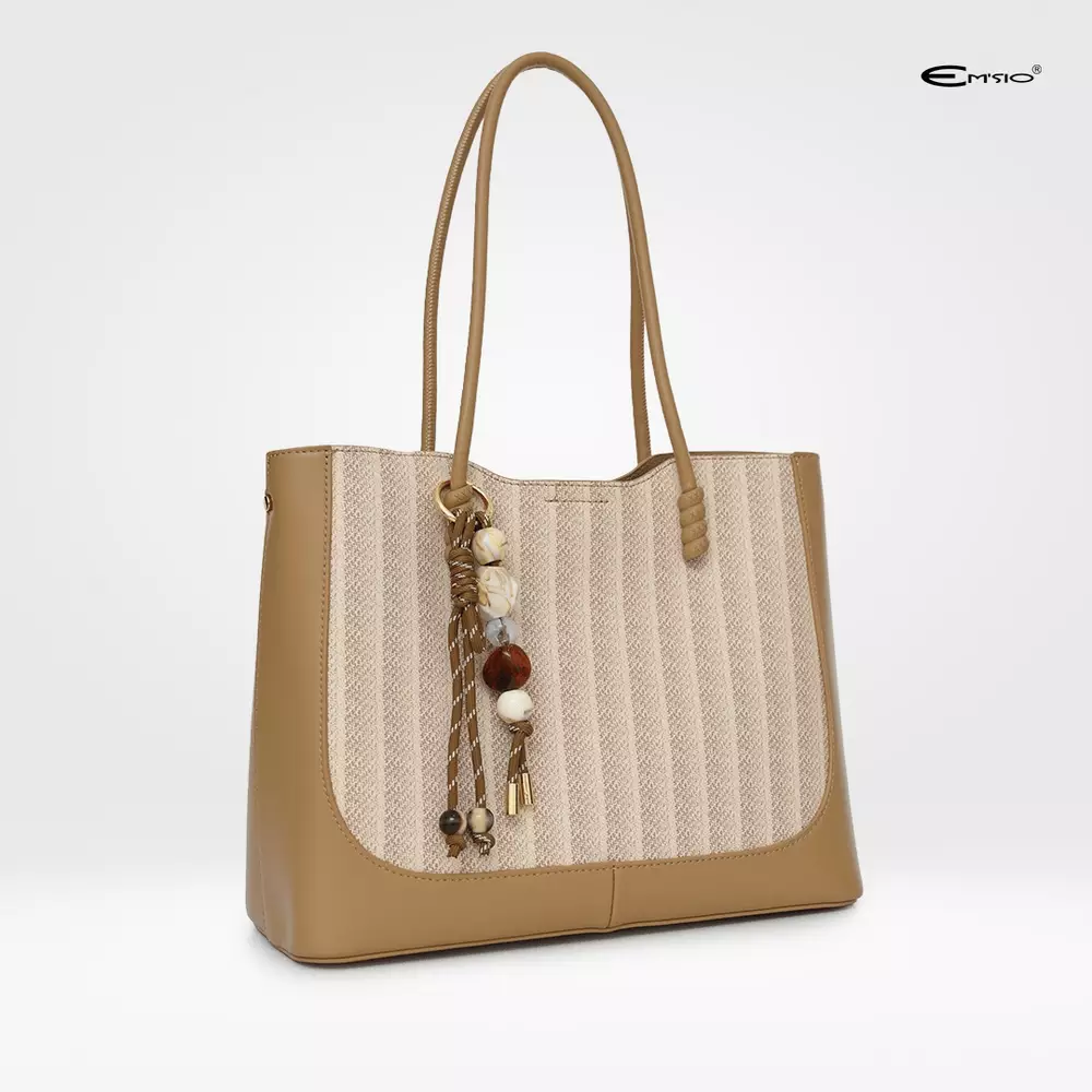 Tas Emsio by Elizabeth Tote Bag 0706-2162 Khaki