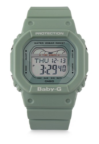 Jual Baby G Casio Baby G Jam Tangan Wanita Green Resin Blx 560 3dr Original Zalora Indonesia