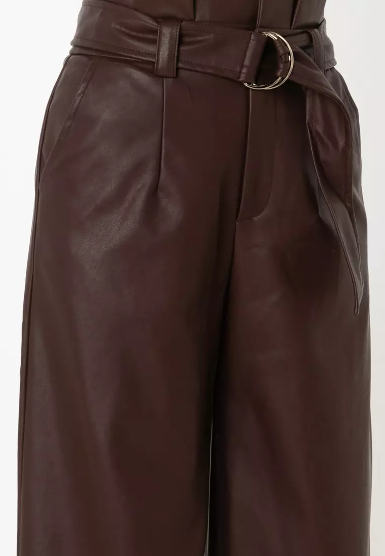 Lily's Trousers With Buckle Belts