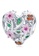 925 Signature 925 SIGNATURE Solid 925 Sterling Silver Heart Colourful Floral Flower Charm 3AF07AC3D5A991GS_1
