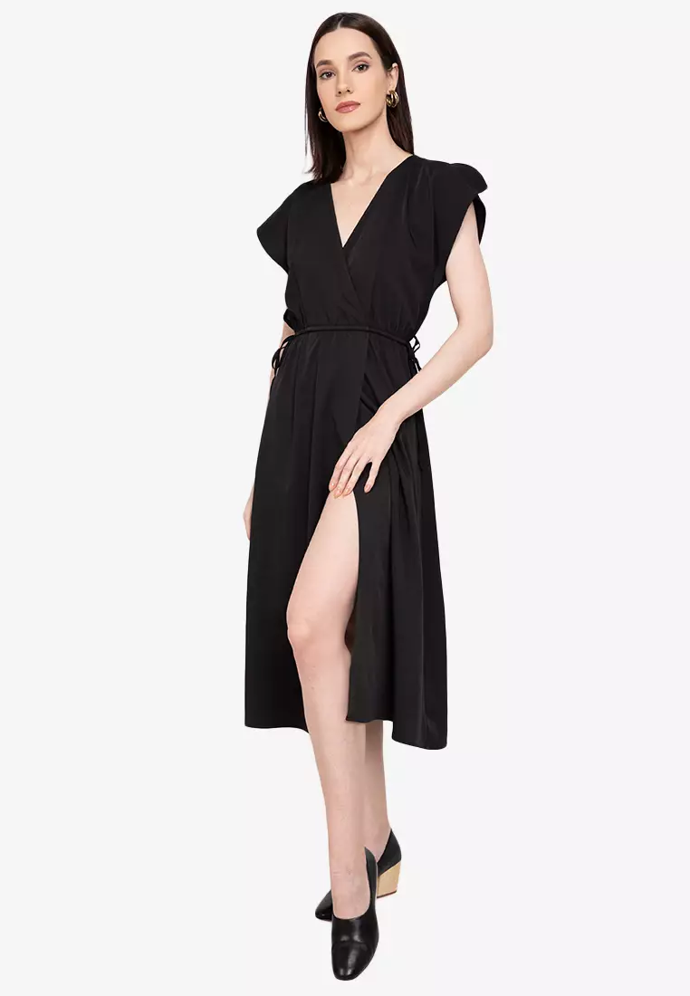 Zalora wrap outlet dress