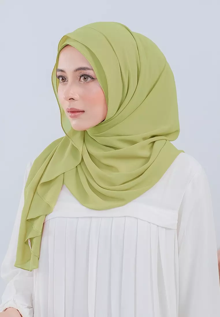 HIJAB INSTAN LUBNA - OLIVE
