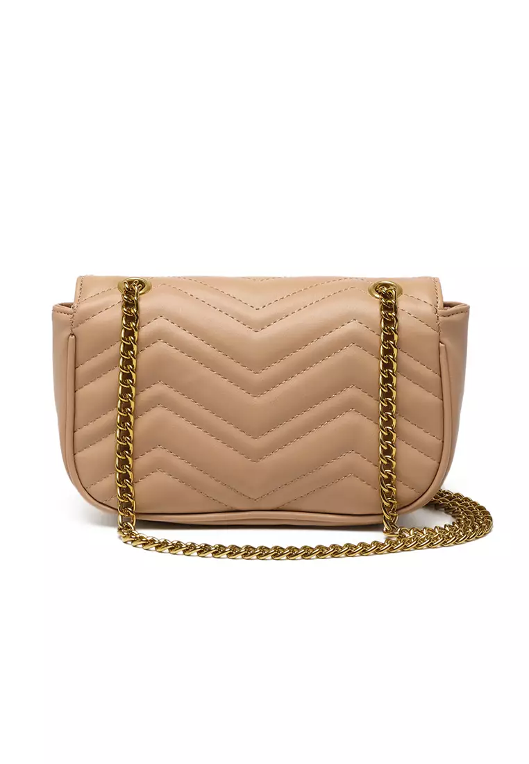 GYKACO CILLA Khaki - Tas Selempang Wanita - Fashion Sling bag (Import)