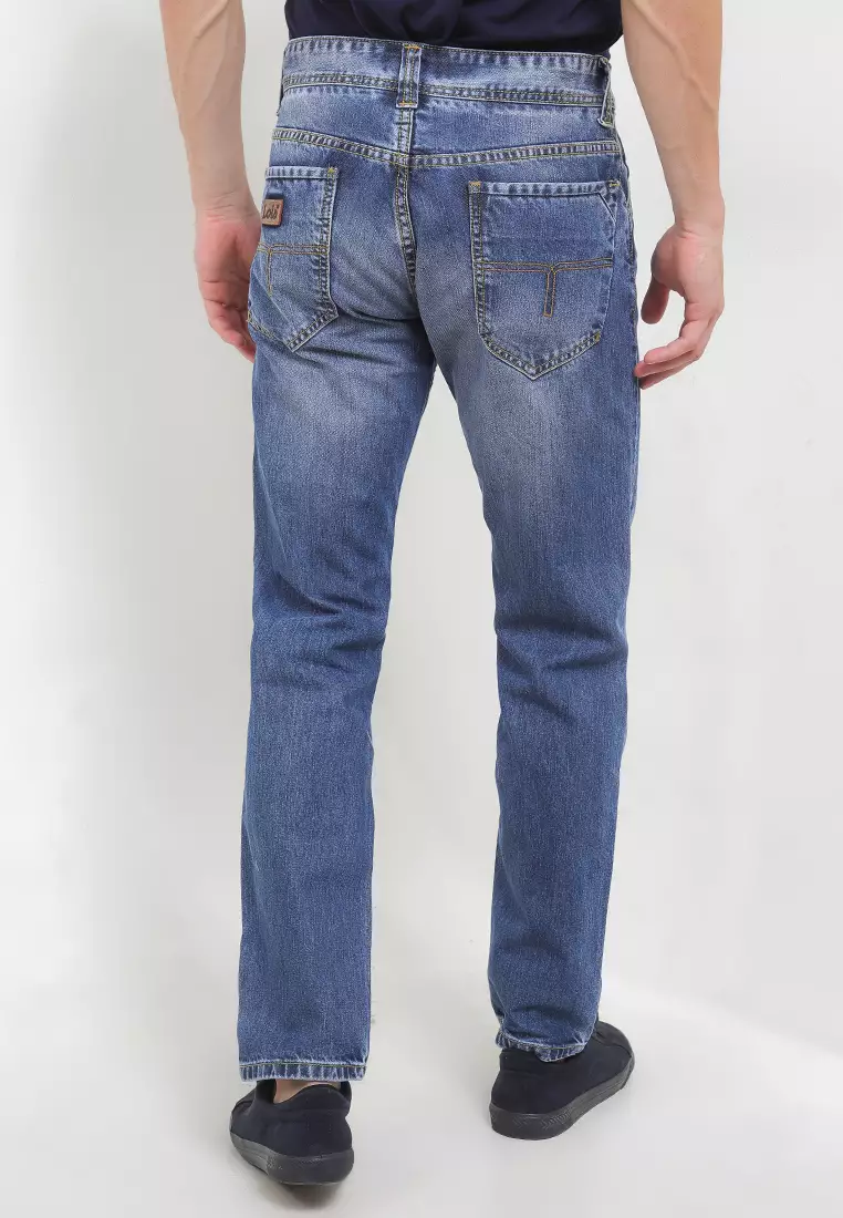 Slim Fit Denim Pants Cfl095D