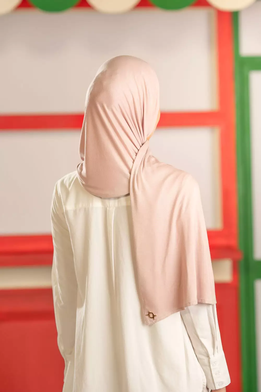 Klamby - Aelin Pashmina Mauve Chalk