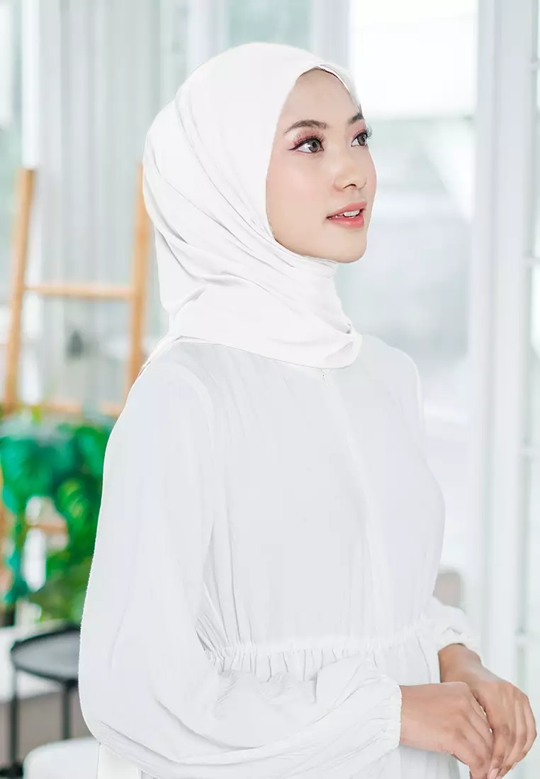 HIJAB INSTAN QILA - WHITE