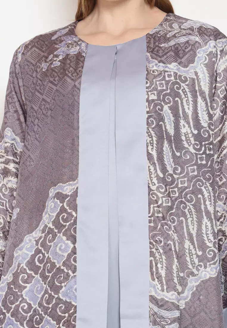 Rinjanie Batik - Edisi Lebaran - Gamis Ramadhani - Gamis Wanita Modern - Baju Raya