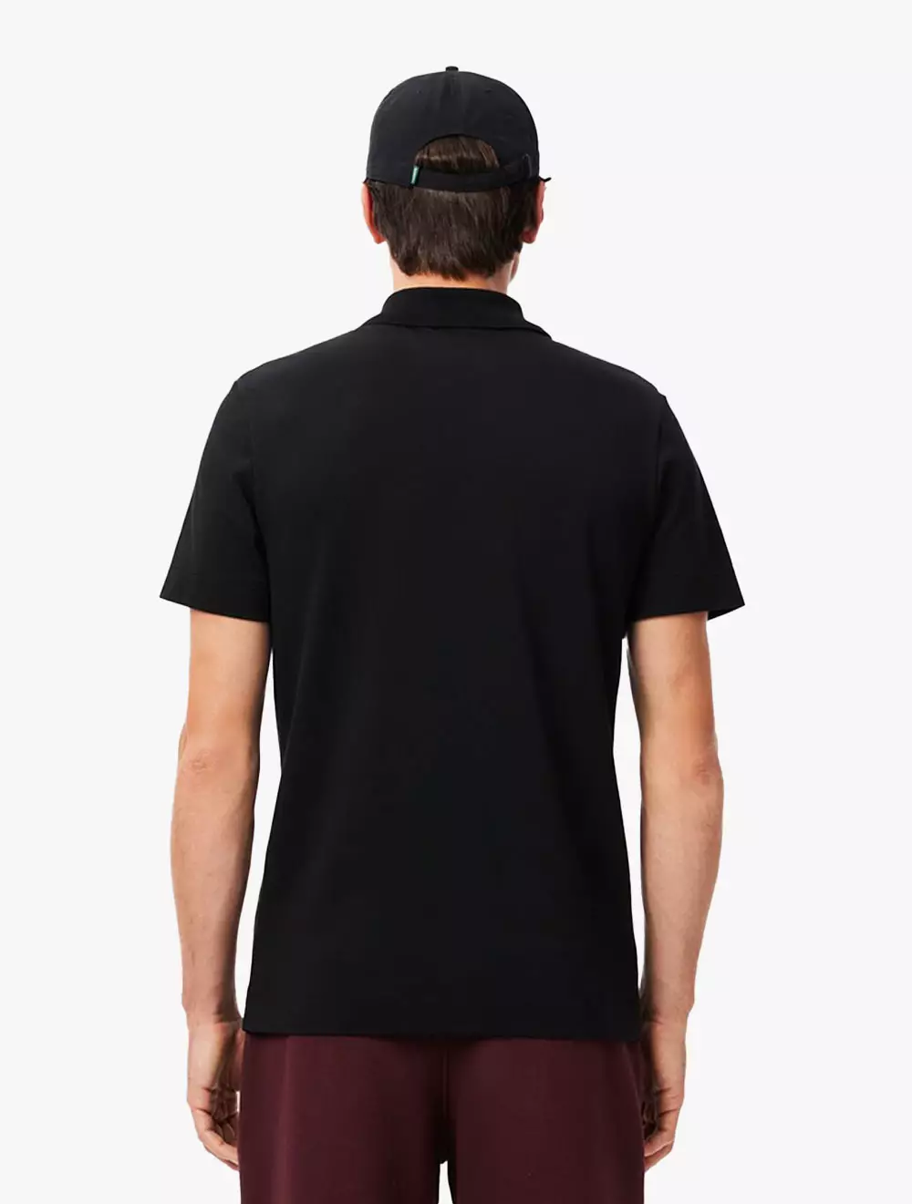 Lacoste Movement Branded Polo Shirt - BLACK