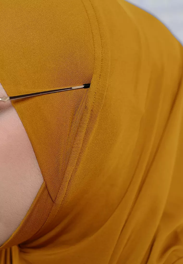 HIJAB INSTAN LUNA - HOT MUSTARD