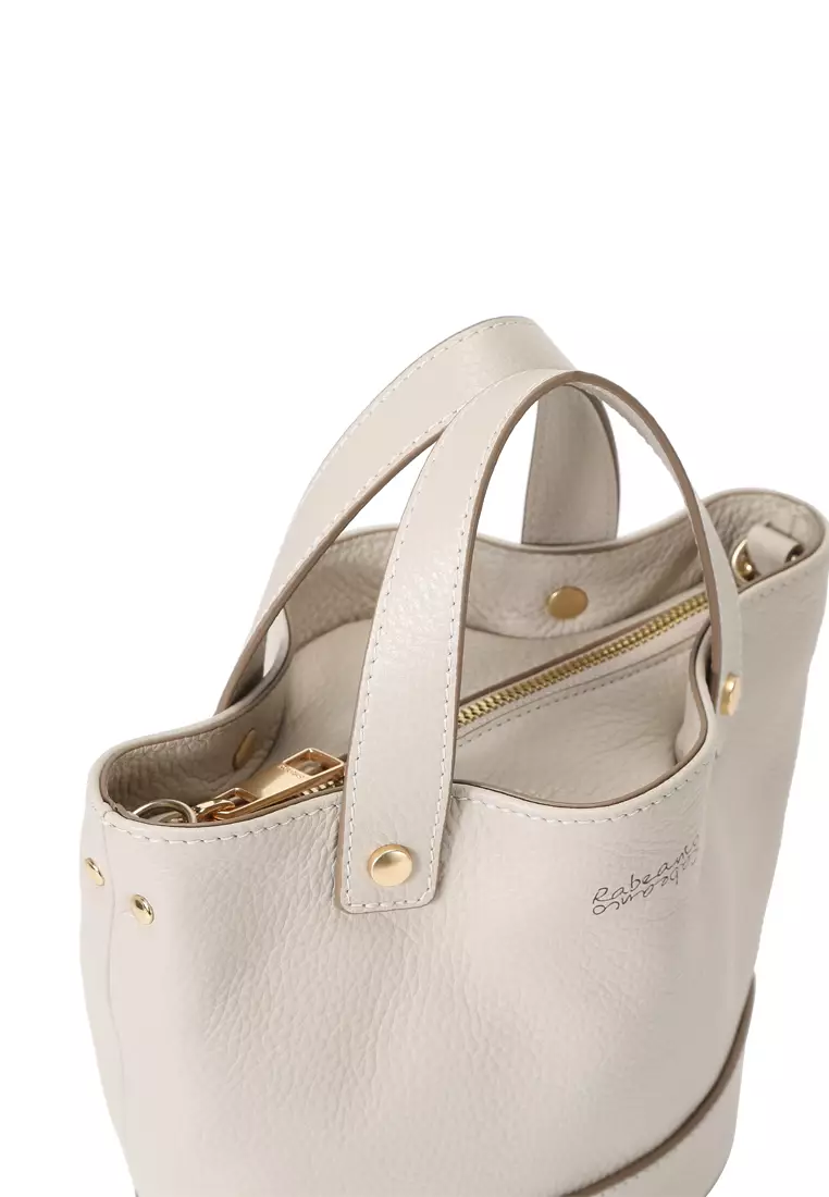 [Online Exclusive] JULIANA Mini Bucket Bag - Cream Beige