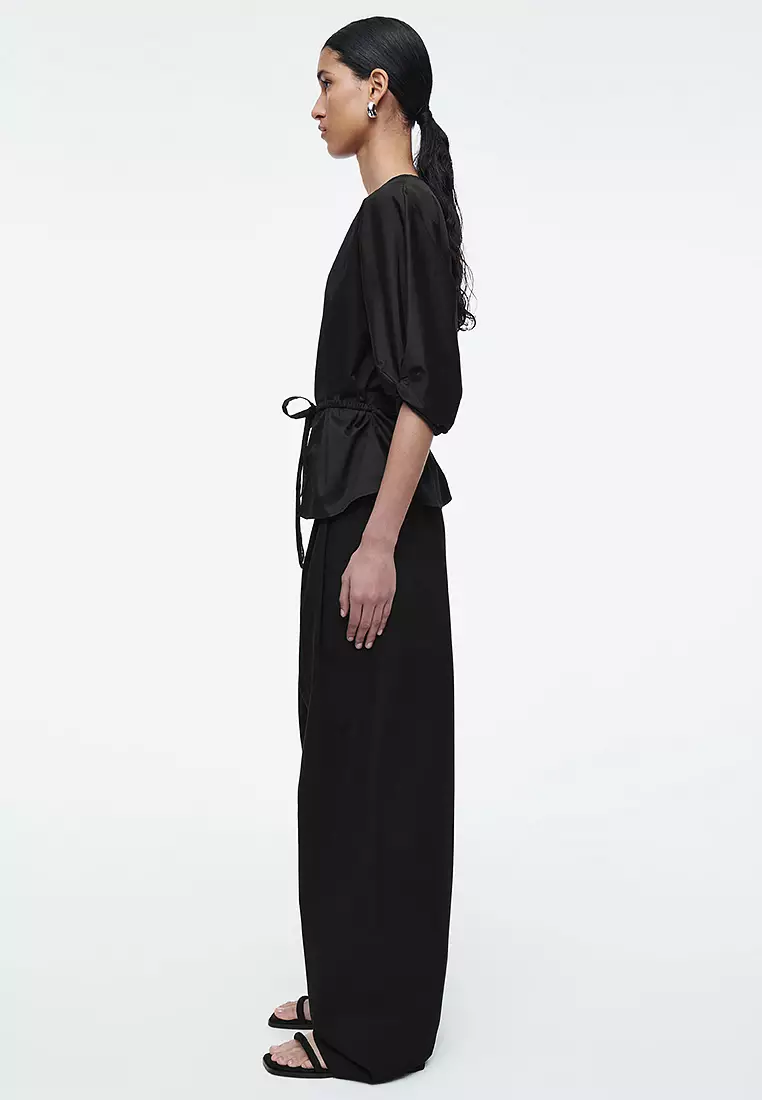 未使用forme 2025 Puff Sleeve Blouse mother -84247-67-K.jpg