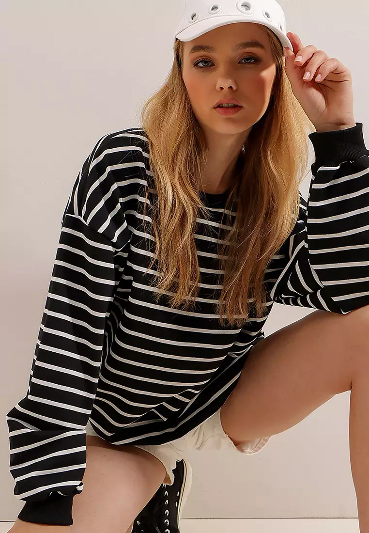 Stripe Sweatshirt