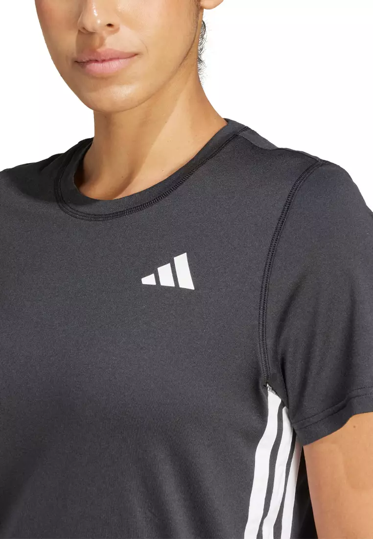 Train Essentials 3-Stripes Workout T-Shirt