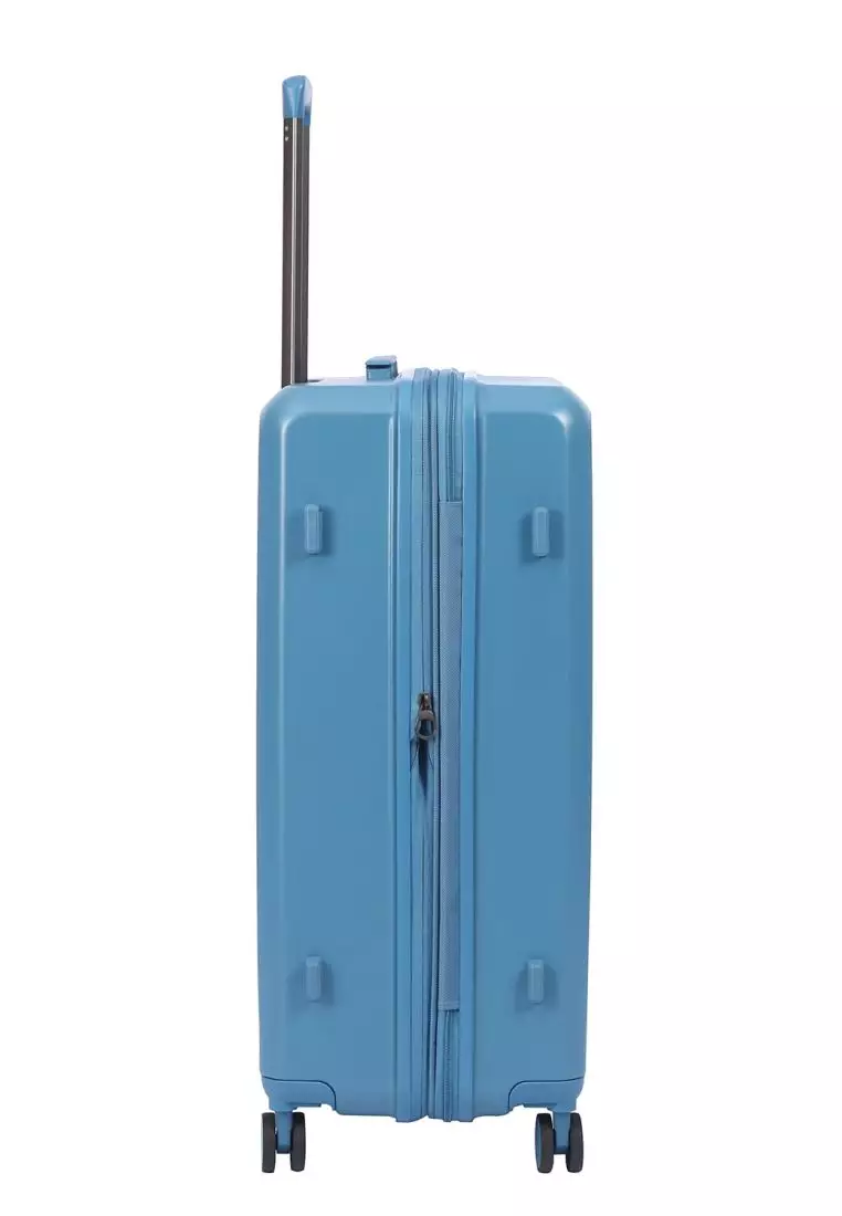 Crossing VIVE Polycarbonate Expandable Large Luggage V2 - Blue