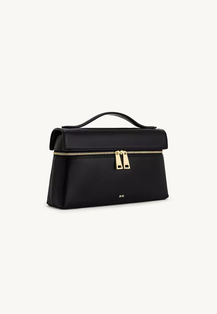 JW Pei Thea Top Handle Bag - Black