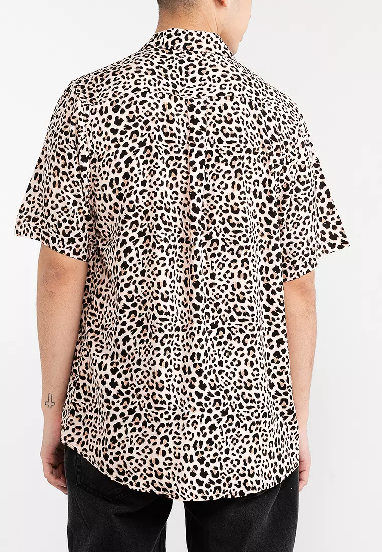 Leopard Print S/S Shirt