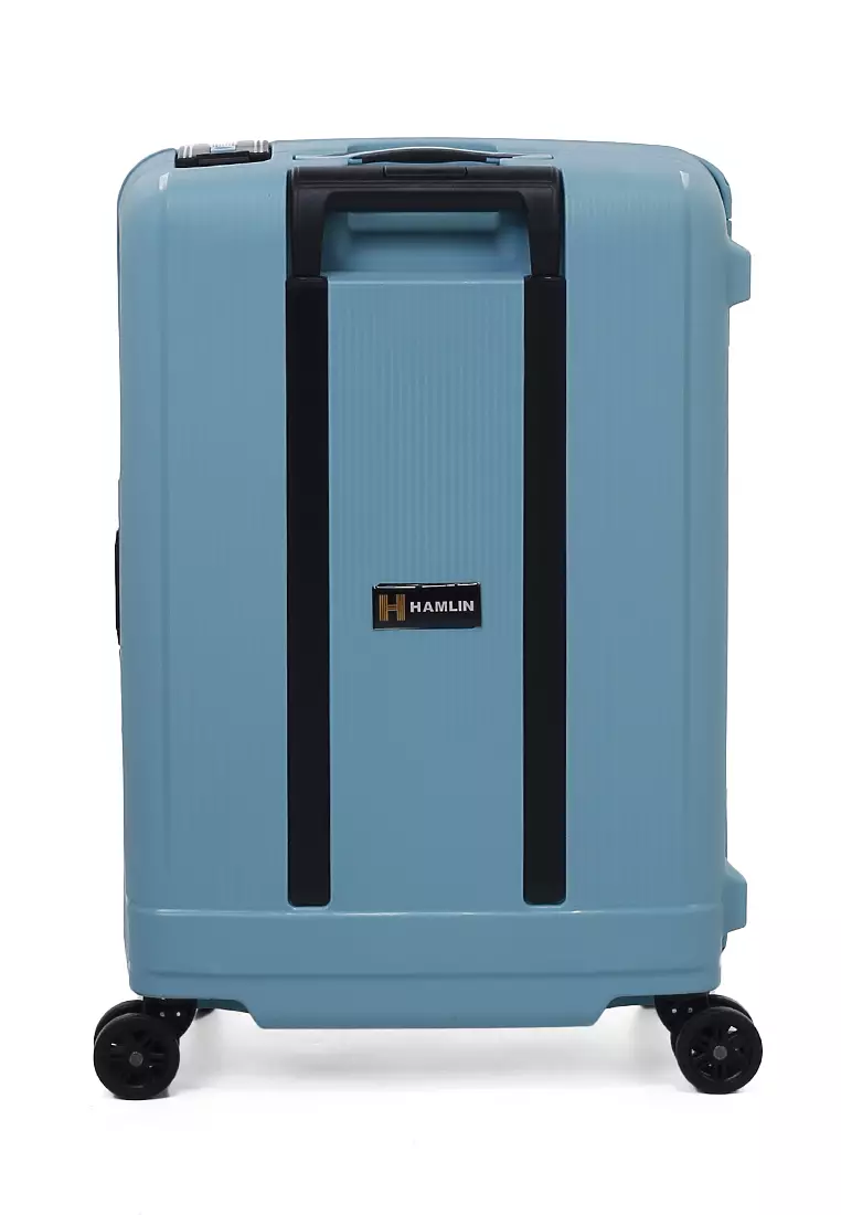 Carlton Tas Koper Unisex Size 20 Inch Suitcase Classic TSA Lock System Material Polycarbonate ORIGINAL - Blue