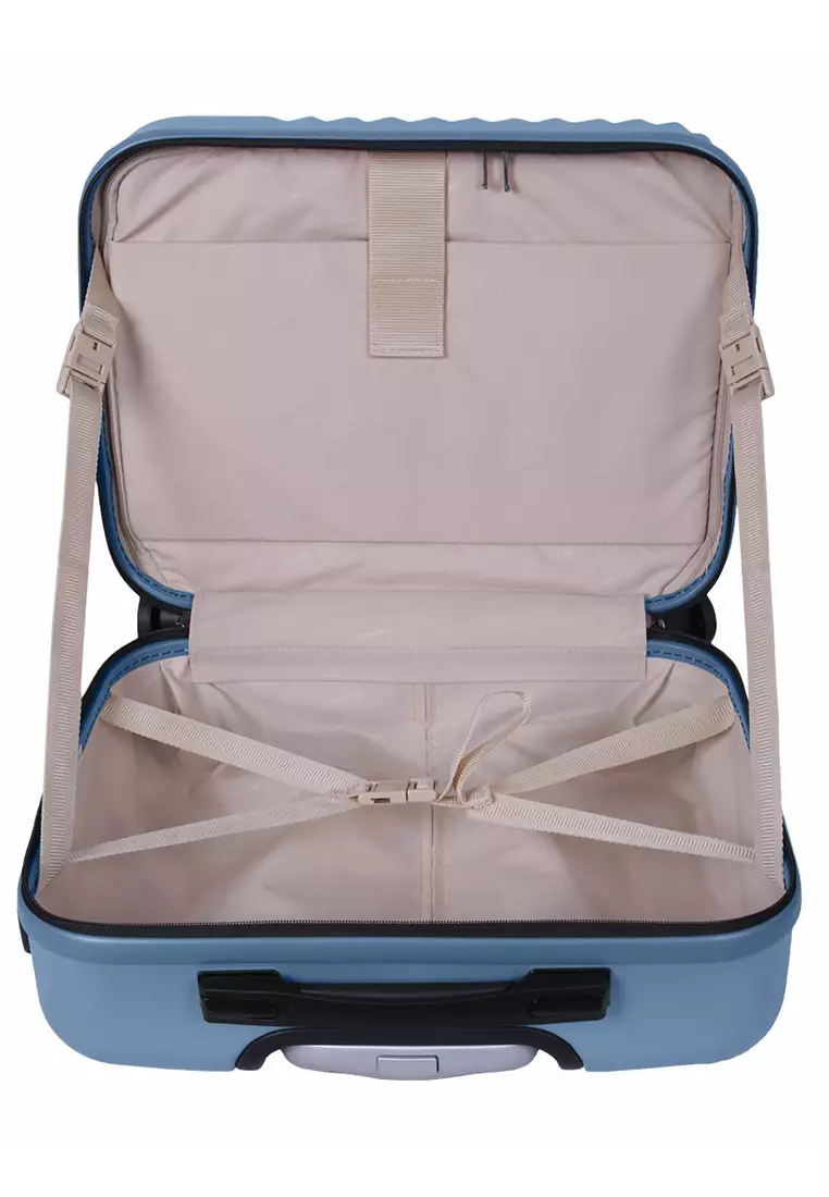 President Cabin Bag Trolley C015 - 18 inch Sky Blue
