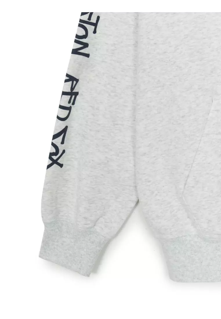 BASIC STREET SLEEVE GRAPHIC HOODIE BOSTON RED SOX