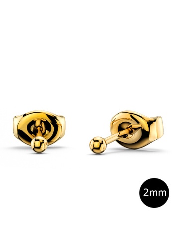 Bullion Gold gold BULLION GOLD Ball Stud Earrings 2mm-Yellow Gold 00BF9ACE2F3A58GS_1