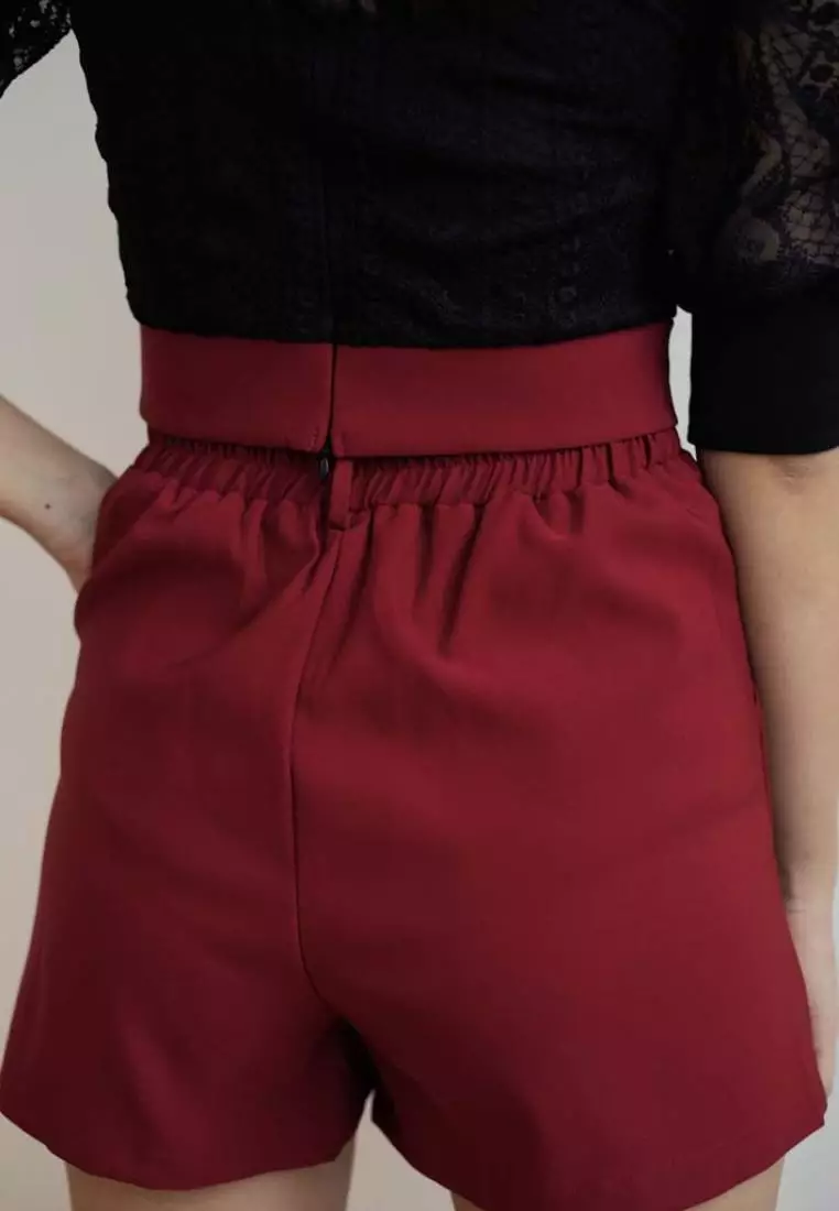 COTTON BLEND JUMPSUIT WITH LACE DETAILS