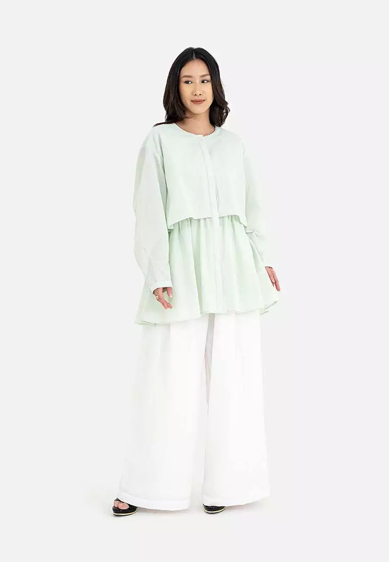 American Holic - Arao Tiered Long Blouse