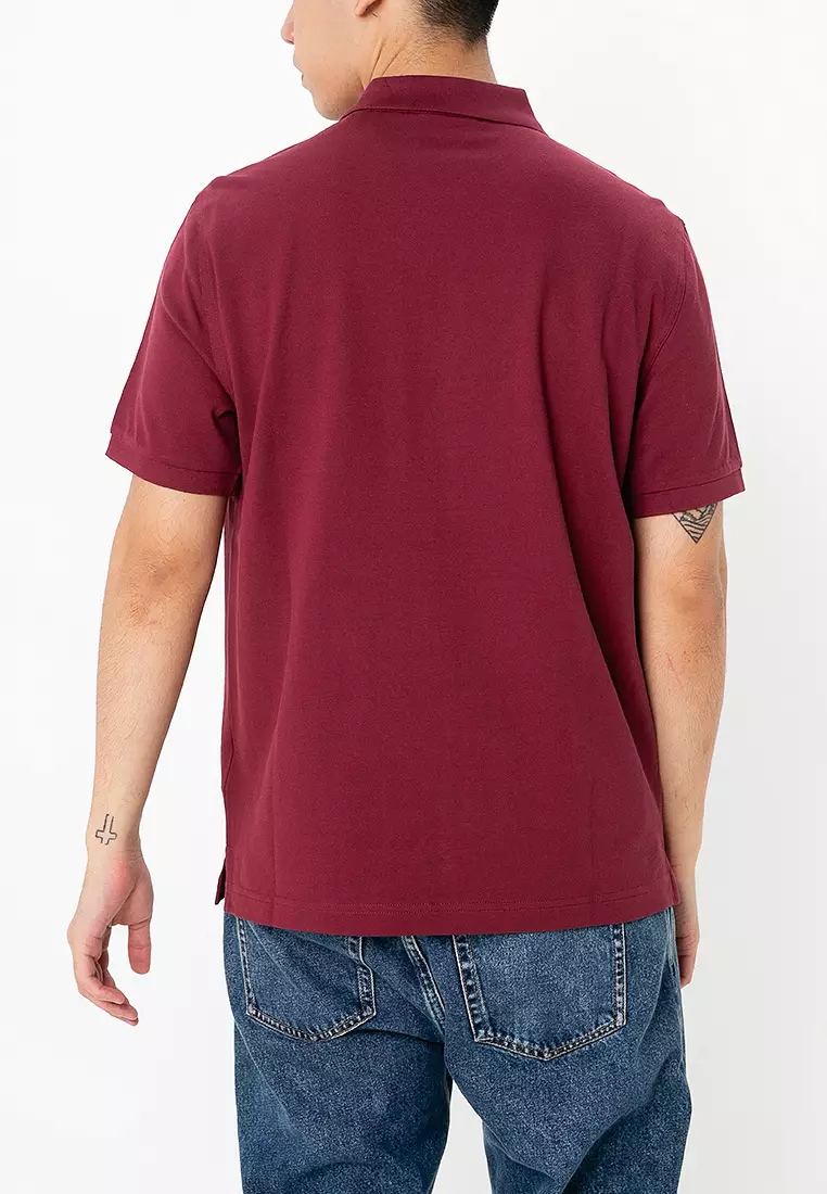 Regular Fit Shield Piqué Polo Shirt