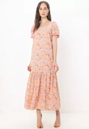 women petite dress Petite Studio's Lorraine Summer Dress in Red Floral