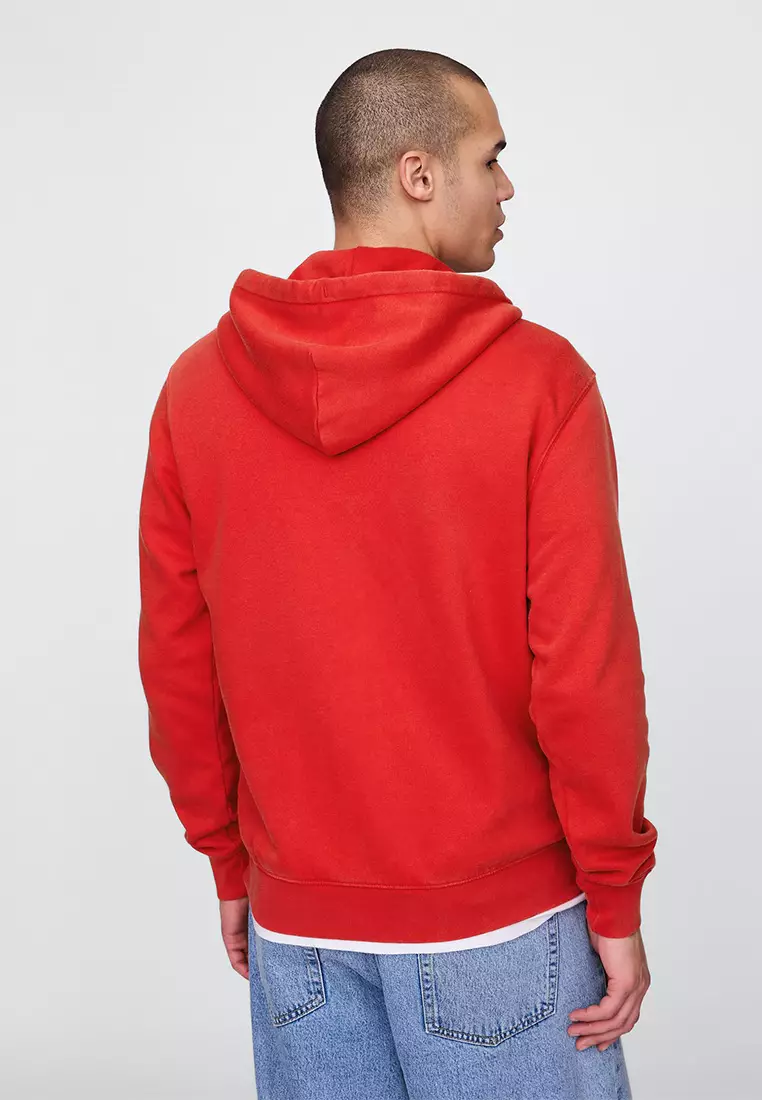 Vintagesoft Logo Zip Hoodie